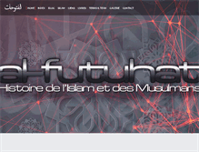 Tablet Screenshot of alfutuhat.com